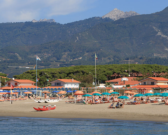 Beach of Forte dei Marmi